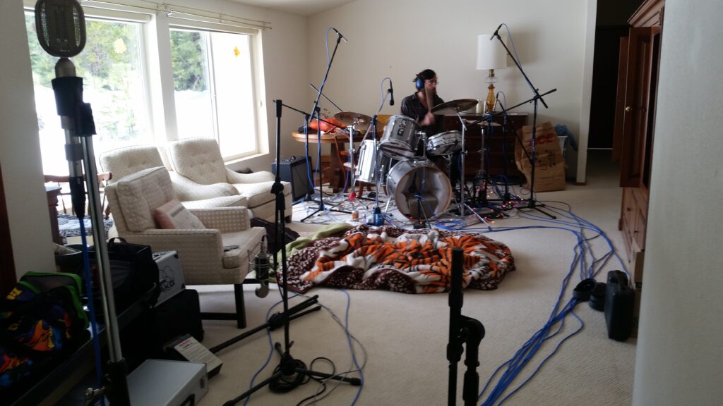 home drum recording